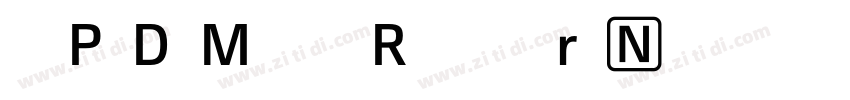 FSP DEMO   Regular N字体转换
